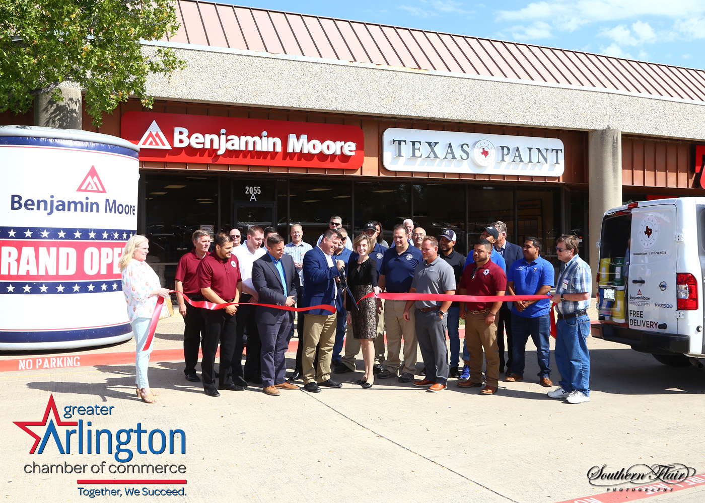 Ribbon Cutting Recap: Texas Paint