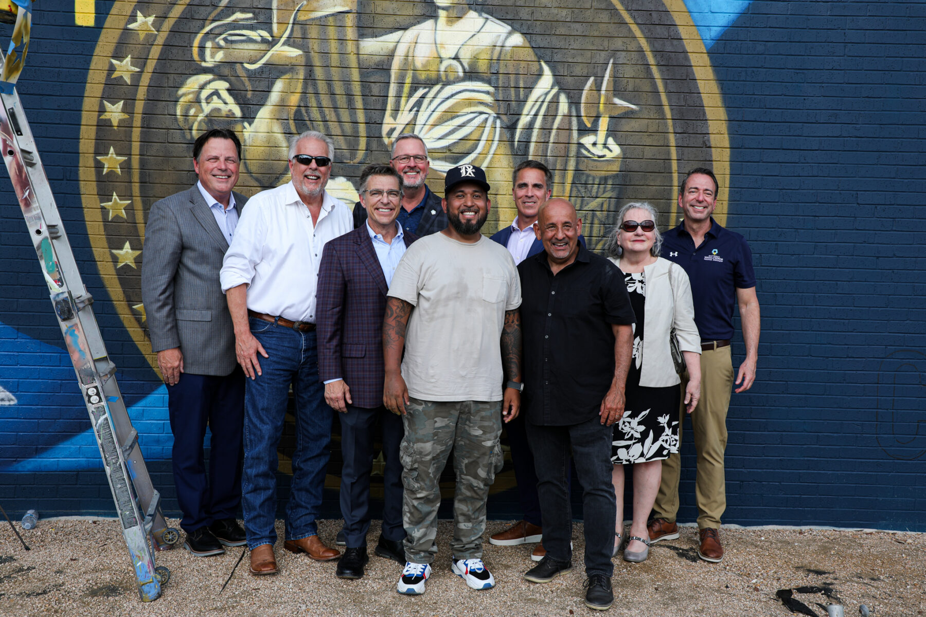 Greater Arlington Chamber Veterans Business Council Underwrites Downtown Arlington Mural Honoring Medal of Honor