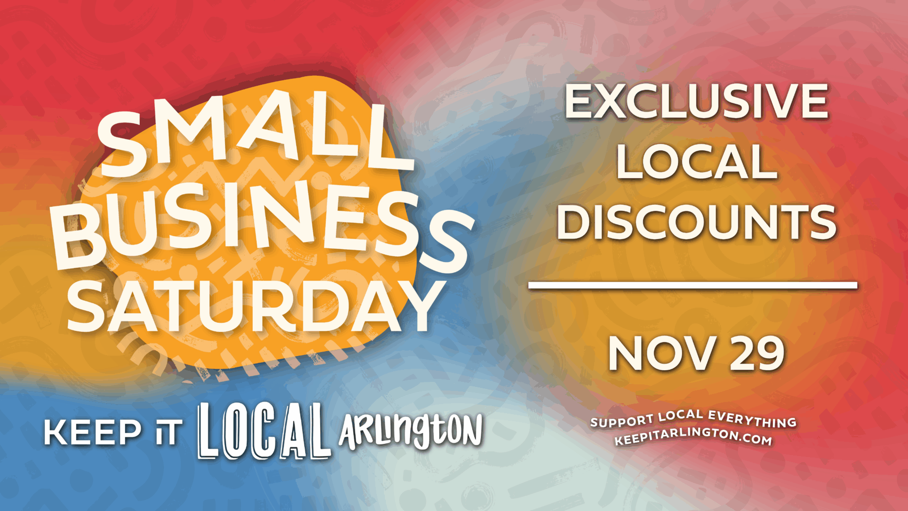 Greater Arlington Businesses Offering Discounts on Small Business Saturday, Nov. 29